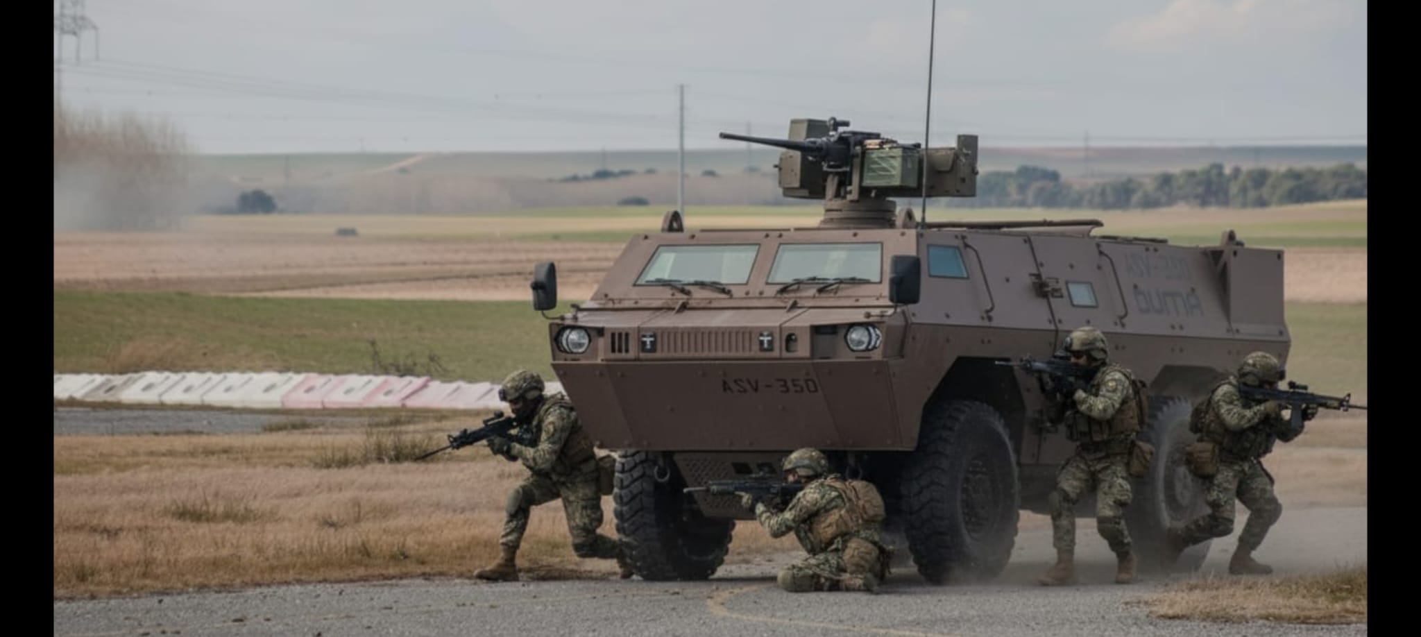 ASV 350 Amphibious Armored Vehicle
